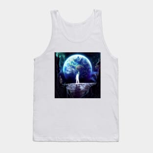 Missing Earth Square Tank Top